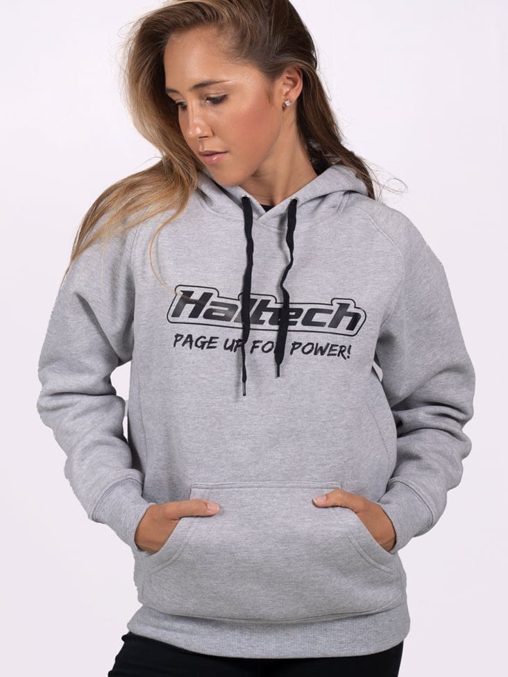 HALTECH Haltech "Classic" Hoodie Grey Size: 2XL Haltech "Classic" Hoodie Grey Size: 2XL SR