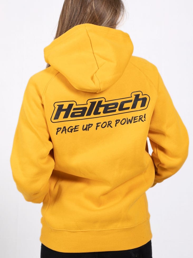 HALTECH Haltech "Classic" Hoodie Yellow Size: 5XL Haltech "Classic" Hoodie Yellow Size: 5XL SR
