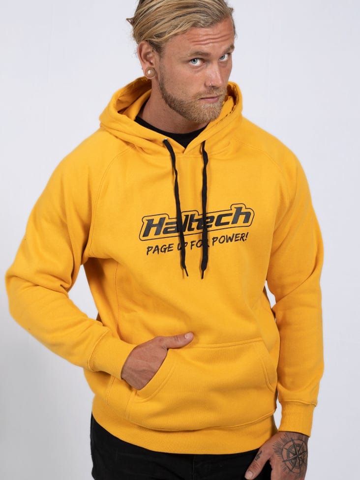 HALTECH Haltech "Classic" Hoodie Yellow Size: 5XL Haltech "Classic" Hoodie Yellow Size: 5XL SR