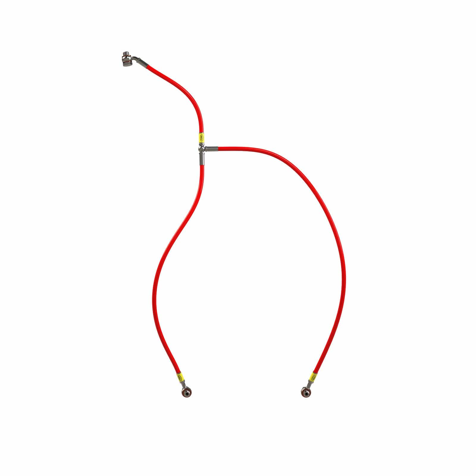 Hel Performance Braided Brake Lines - Motorcycle Suzuki GSX1100 ET-EX 1980-1981 Standard Replacement Brake Lines HEL Stainless Steel Braided SR