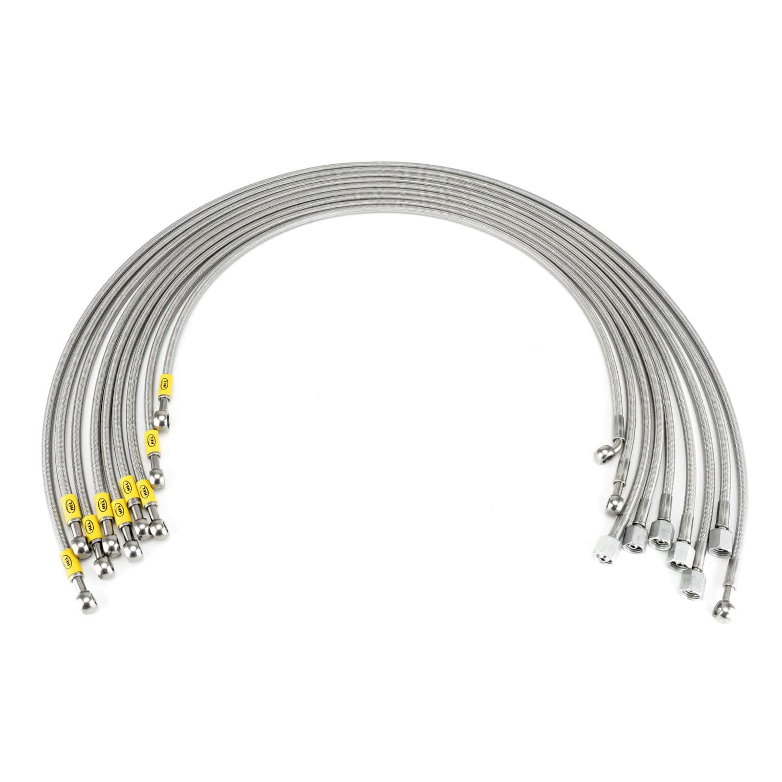 Hel Performance Braided Fuel Injector Lines Ford Capri 2.8 Right Hand Drive Fuel Injector Lines HEL Stainless Steel Braided SR