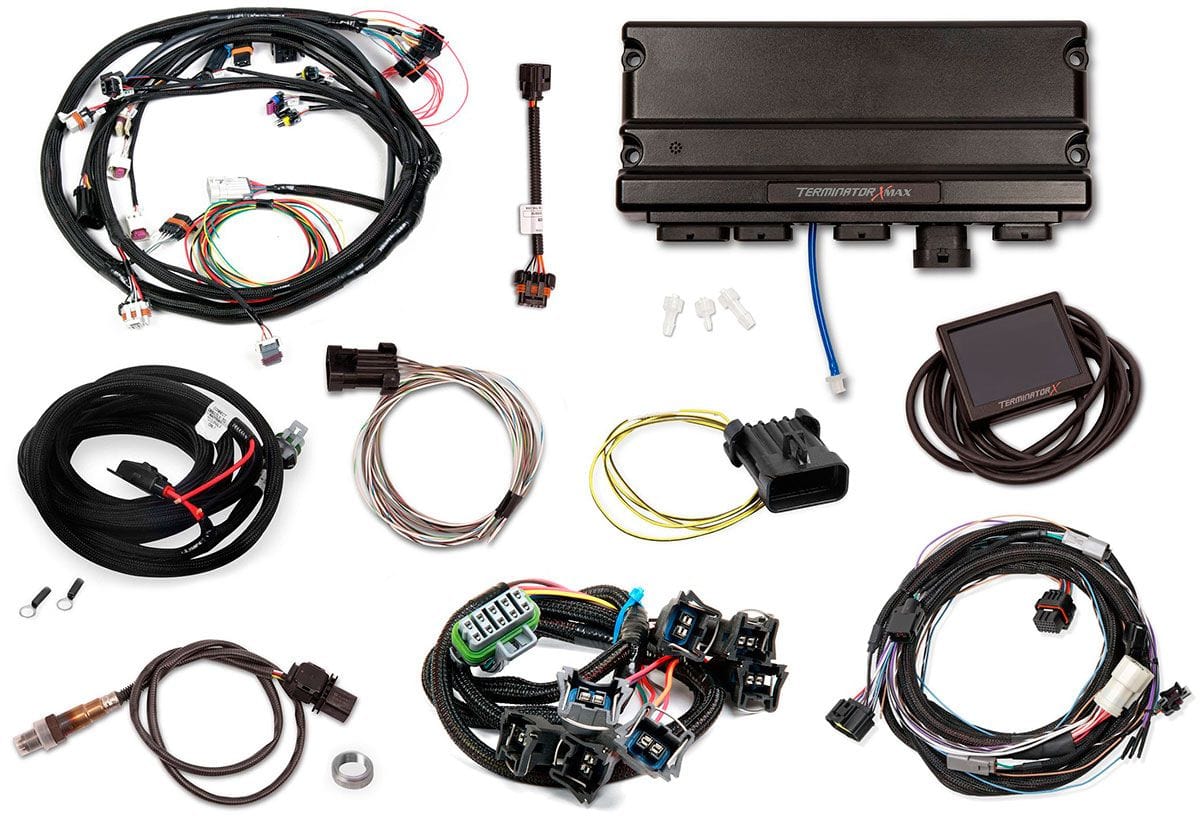 Holley Holley Holley Terminator X Max ECU Kit, 92-97 4R70W Transmission - EV1 Injectors (HO550-943) SR