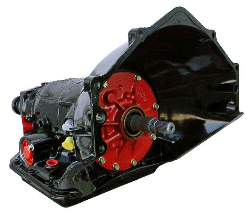 HUGHES GM Chev TH350, Full Manual Shift Reverse Pattern, Up To 650HP Hughes Performance Street & Strip Transmission HT35-2R SR