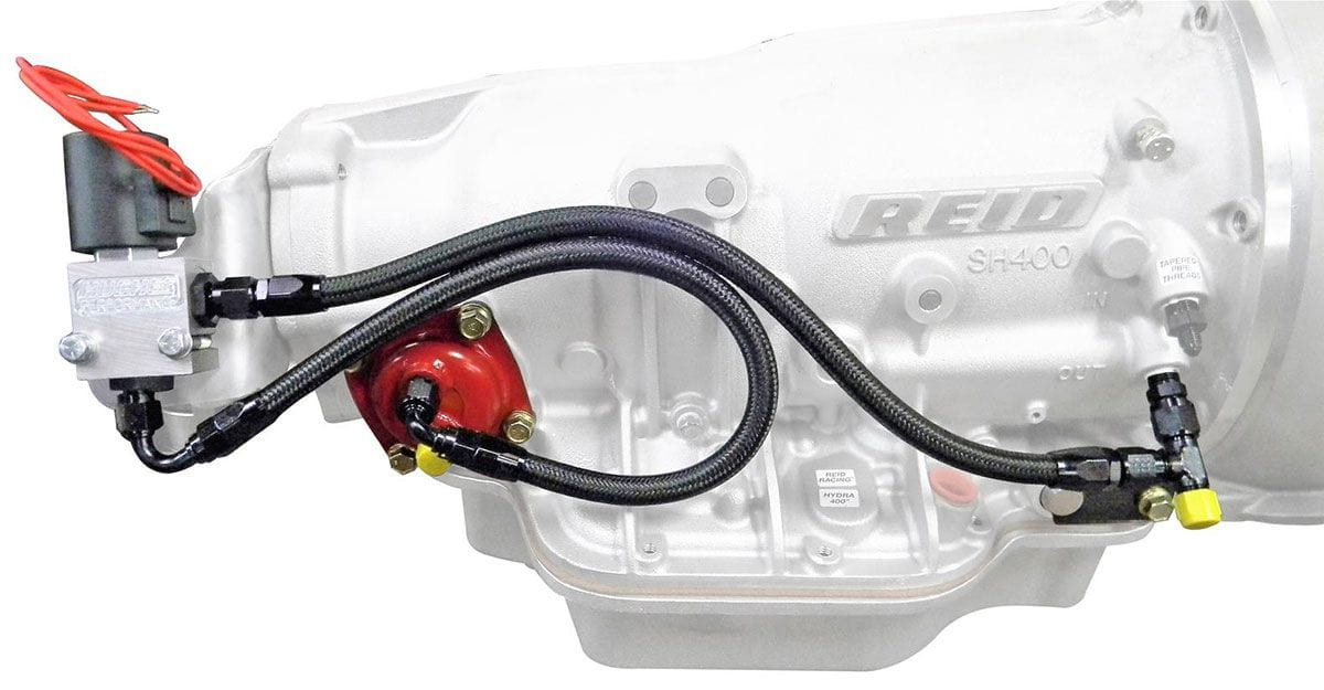 Hughes Performance Suit GM TH400 Hughes Performance Torque Converter Dump Valve Kit HTHP2217 SR