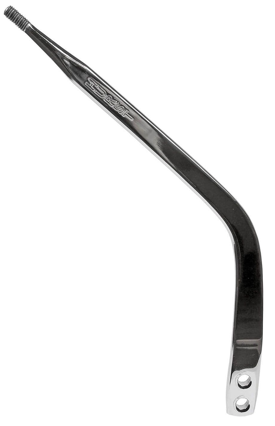 HURST Chrome Single bend With Offset 12" Length, 3/8" Thread Hurst Replacement Shifter Stick HU5388022 SR