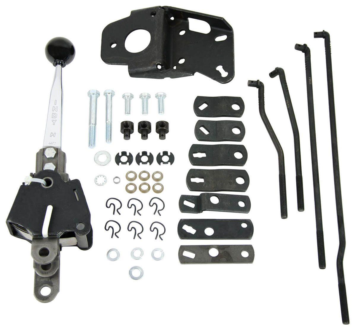 HURST Suit Muncie, Borg Warner T-10 & Super T-10 Hurst Universal Indy 4-Speed Shifter HU5030030 SR