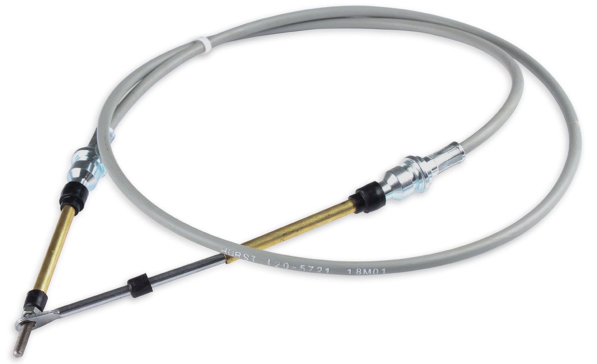 HURST With Adjustable & Single Eyelet Ends Hurst 5 FT Shifter Cable HU5000025 SR
