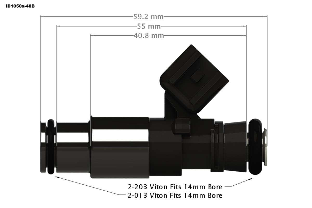 Injector Dynamics Injector Dynamics ID1050x Fuel Injectors 1050.48.14.14B.4 SR