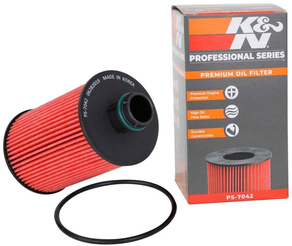 K&N Fits 2014-2018 Dodge, Jeep & Ram 3.0L Diesel V6 K&N K&N Pro Series Oil Filter KNPS-7042 SR