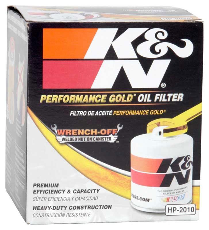 K&N Fits Ford, Dodge, Jeep - KNHP-2010 K&N K&N Performance Gold Oil Filter (Z516) KNHP-2010 SR