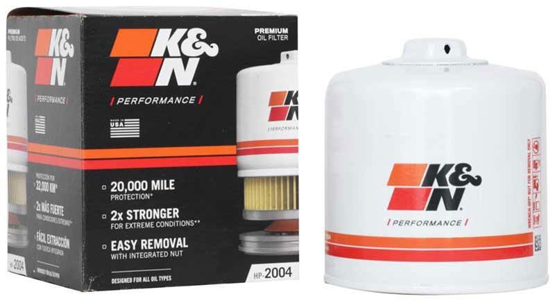 K&N Fits Ford, Holden, Honda, Hyundai, Kia, Mazda, Mitsubishi, Subaru - K&N K&N Performance Gold Oil Filter (Z79A) KNHP-1004 SR