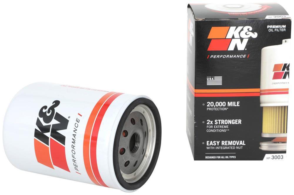 K&N Fits GMC, Chevrolet V8 (Long) - KNHP-3003 K&N K&N Performance Gold Oil Filter (Z24) KNHP-3003 SR