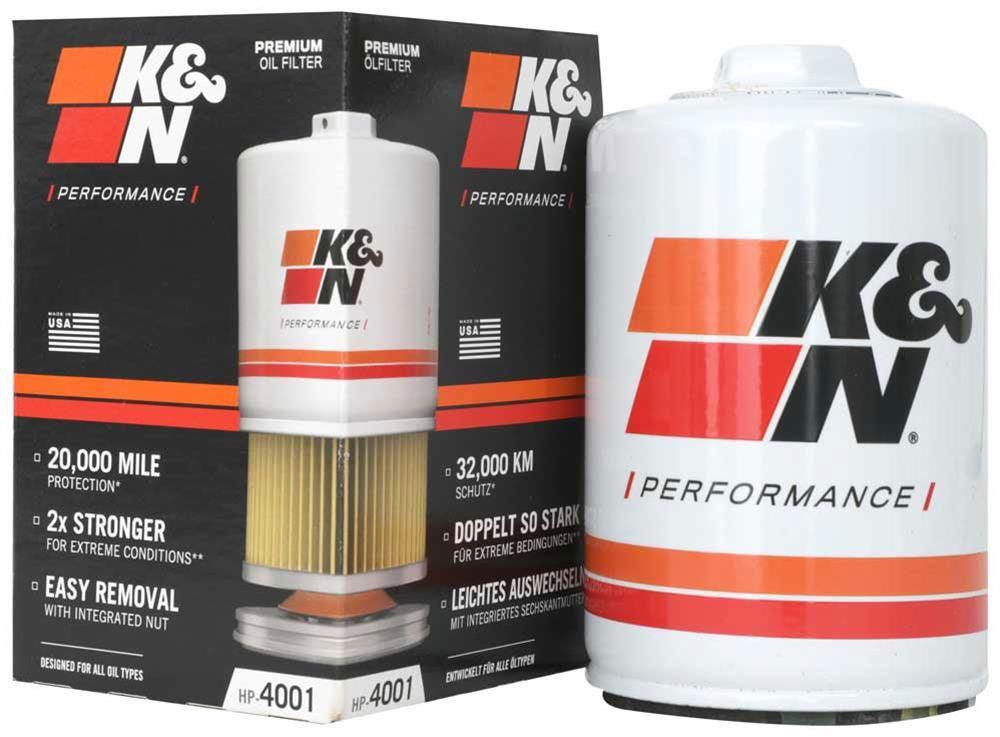 K&N Fits Porsche 911, 944, 968 - KNHP-4001 K&N K&N Performance Gold Oil Filter KNHP-4001 SR