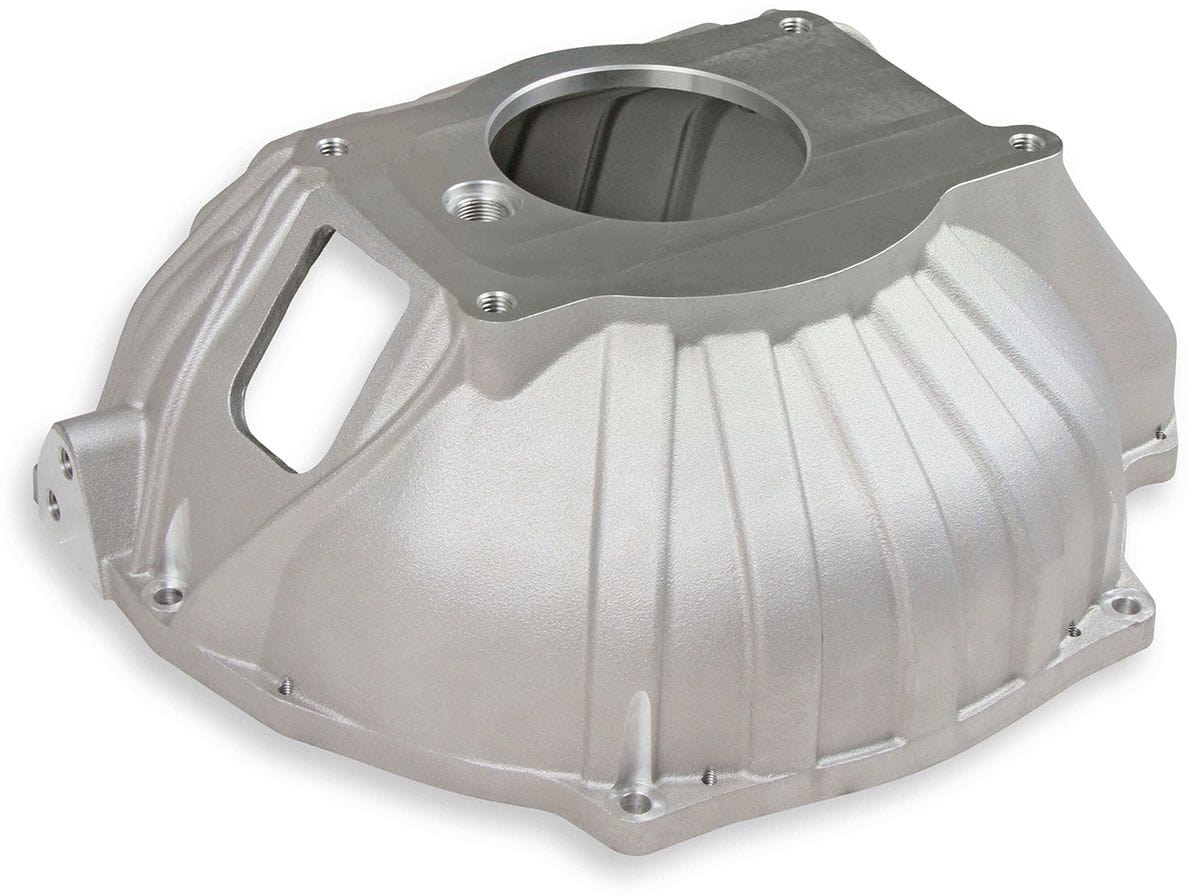 LAKEWOOD GM LS to Muncie, Saginaw, Borg Warner T10 and Tremec TKO/TKX Transmis Lakewood Cast Aluminium Bellhousing Kit LLK5000K SR