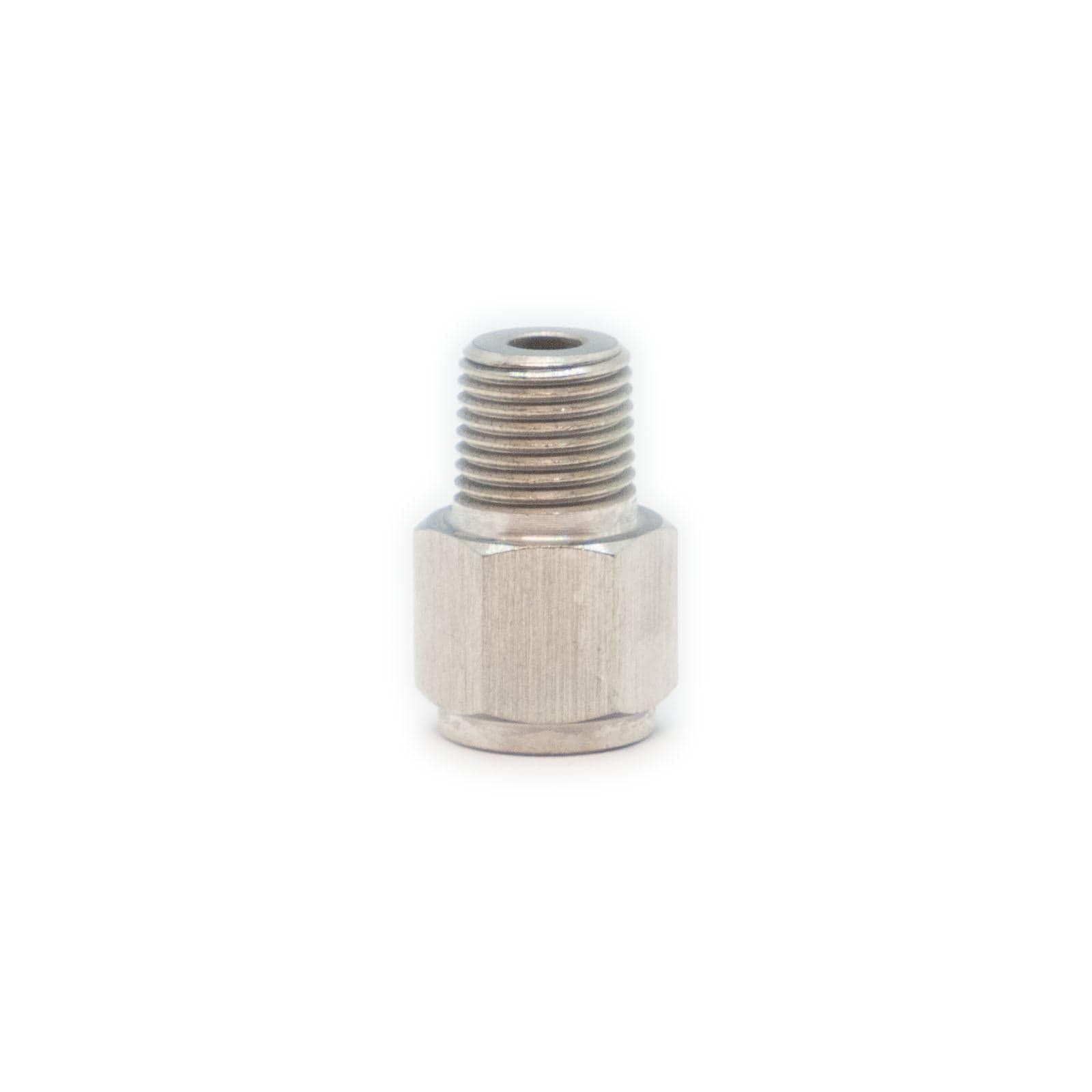 Link ECU Adapter M10 x 1 Female to 1/8 NPT Male Link ECU Adapter M10 x 1 Female to 1/8 NPT Male SR