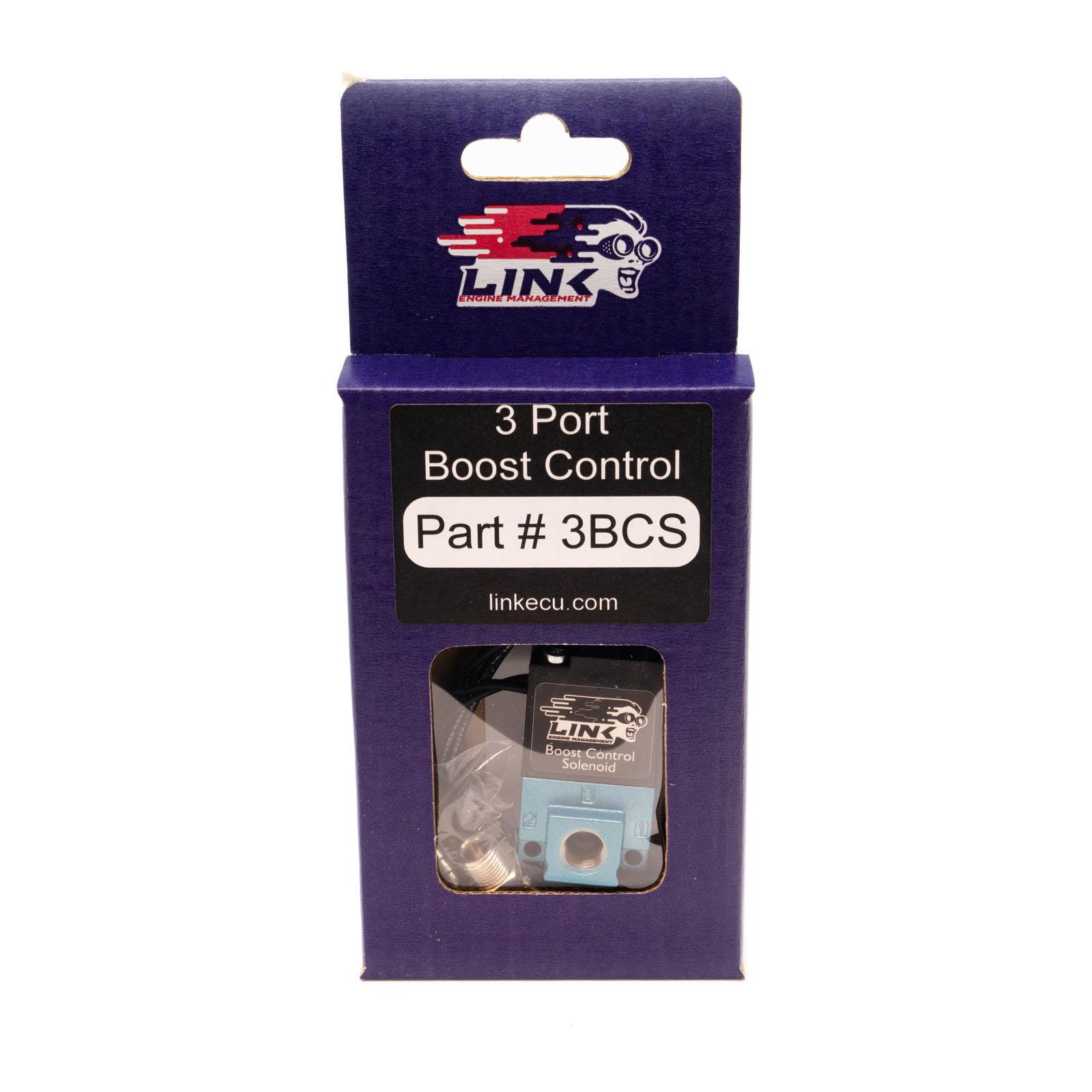 Link ECU Link ECU Accessories Boost Control Solenoid - 3 Port  101-0015 LINK Boost Control Solenoid - 3 Port  101-0015 SR