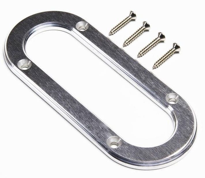 LOKAR 2-3/4" x 6-1/2"OD x 1-1/2" x 5-1/4"ID Lokar Billet Hand Brake Boot Ring (Only) LK-70-BHR SR