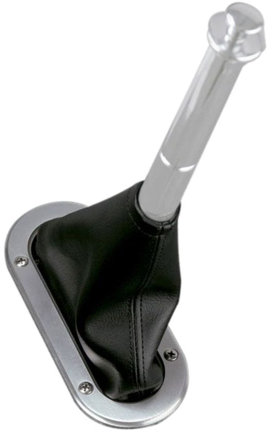 LOKAR 2-3/4" x 6-1/2"OD x 1-1/2" x 5-1/4"ID Lokar Billet Hand Brake Boot Ring with Transmission mount Boot LK-70-BHBT SR