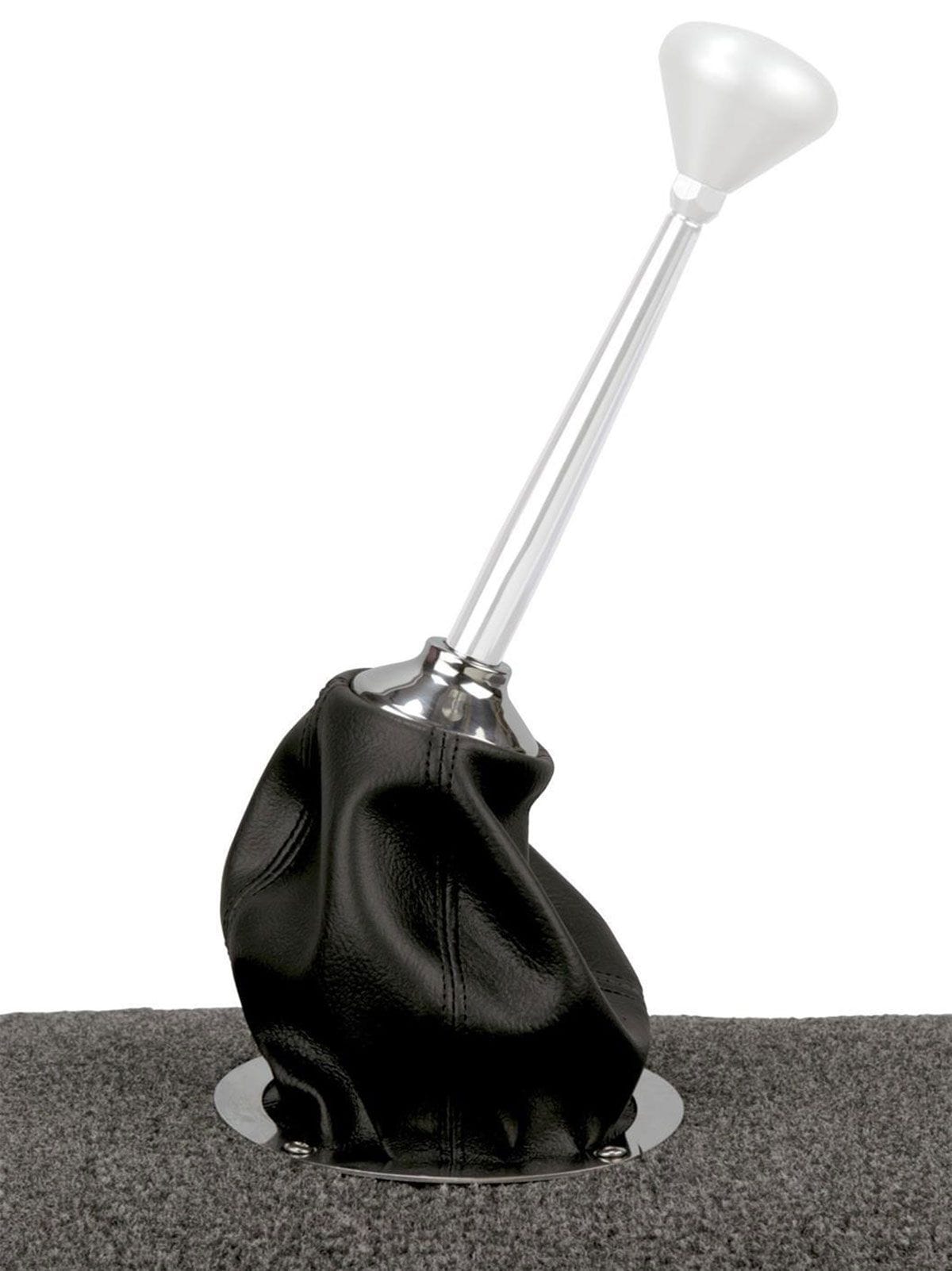 LOKAR 5-1/4OD x 4"ID Lokar Classic Shifter Boot with Billet Boot Ring LK-70-BCLB SR