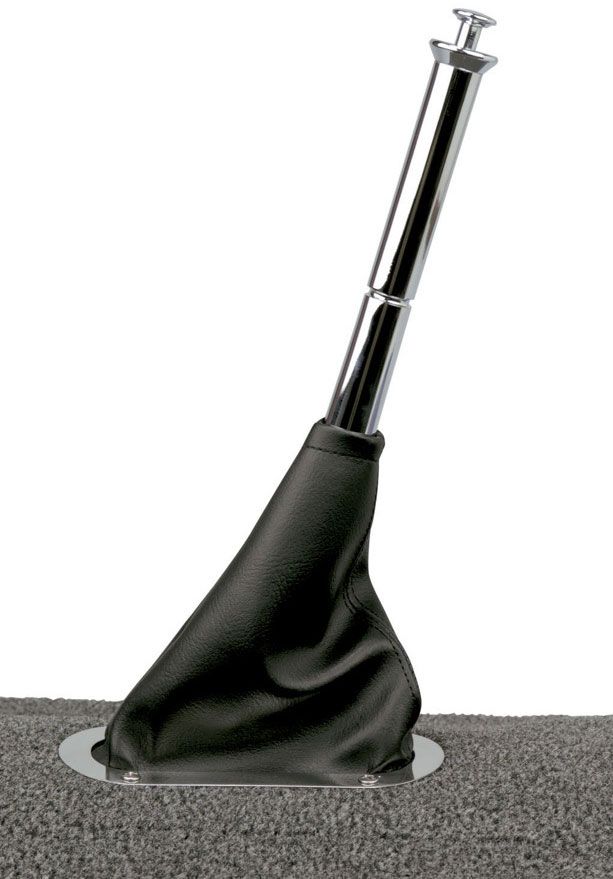 LOKAR 6-3/4" x 5-1/4"OD x 5-1/2" x 4"ID Lokar Transmission Mount Emergency Hand Brake Boot with Ring LK-70-EHBT SR