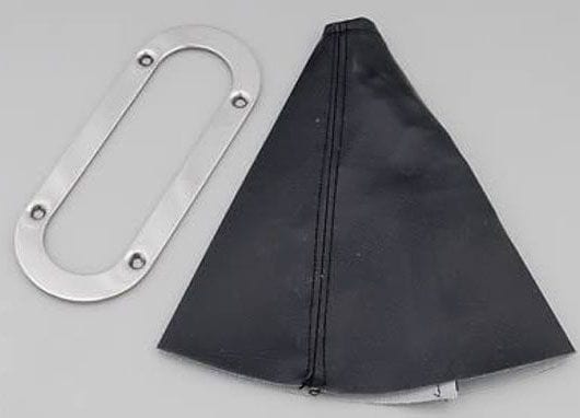 LOKAR 6-3/4" x 5-1/4"OD x 5-1/2" x 4"ID Lokar Transmission Mount Emergency Hand Brake Boot with Ring LK-70-EHBT SR