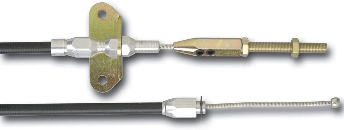 LOKAR Black Stainless Steel Housing Lokar Connector Cable for Lokar Foot Operated & Hand Operated Hand Brakes LK-EC8001U SR