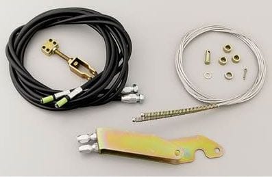 LOKAR Black Stainless Steel Housing Lokar Universal Transmission mount Brake Cables LK-EC-80TU SR