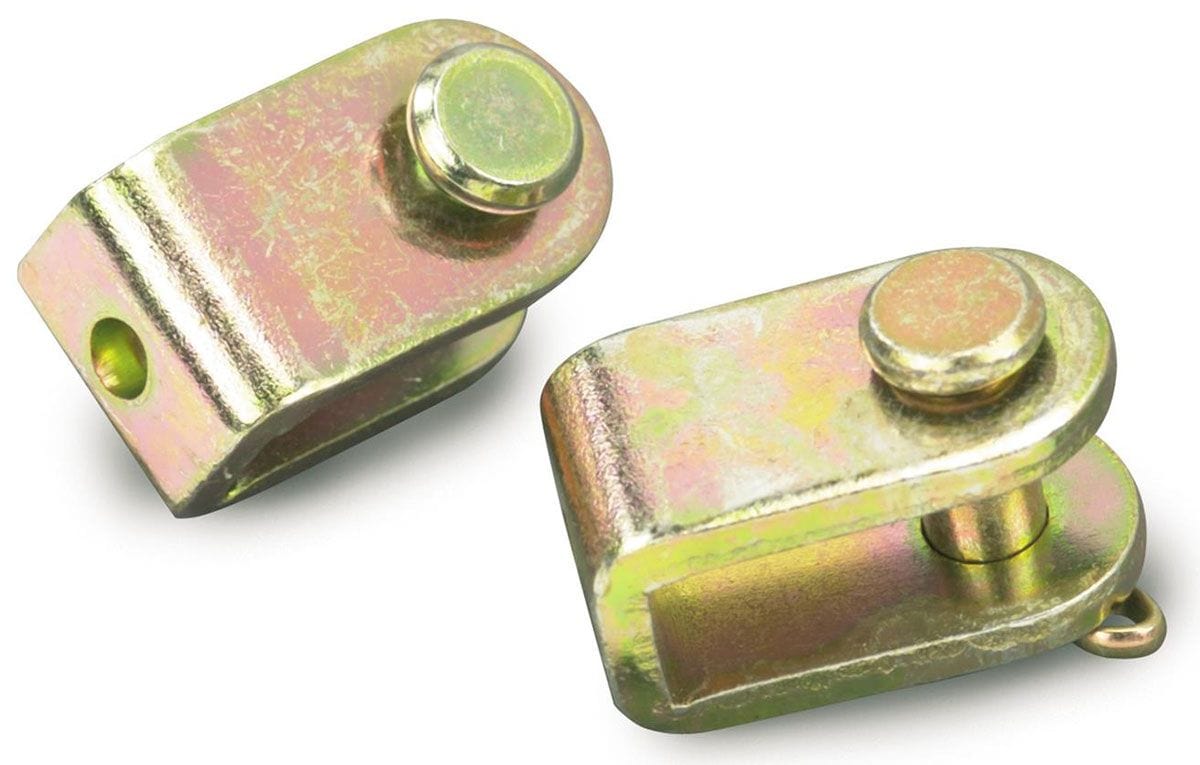 LOKAR For Wilwood stand alone, Jag with Wilwood and 1988 & later Corvette Lokar Wilwood Clevis Kit LK-EC80WC SR