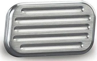 LOKAR Lokar Brake Pad Ball-Milled - Brushed Billet Aluminium LK-BAG-6002 SR