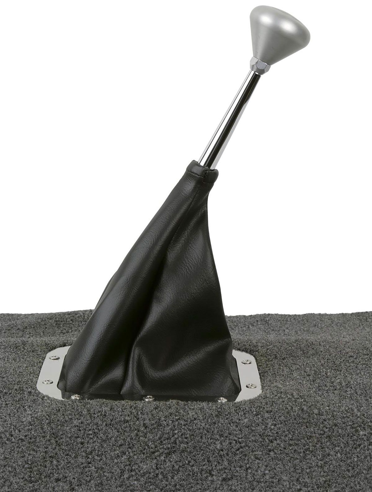 LOKAR Lokar Rectangular Floor Mount Shifter Boot with Ring LK-70-FMB SR
