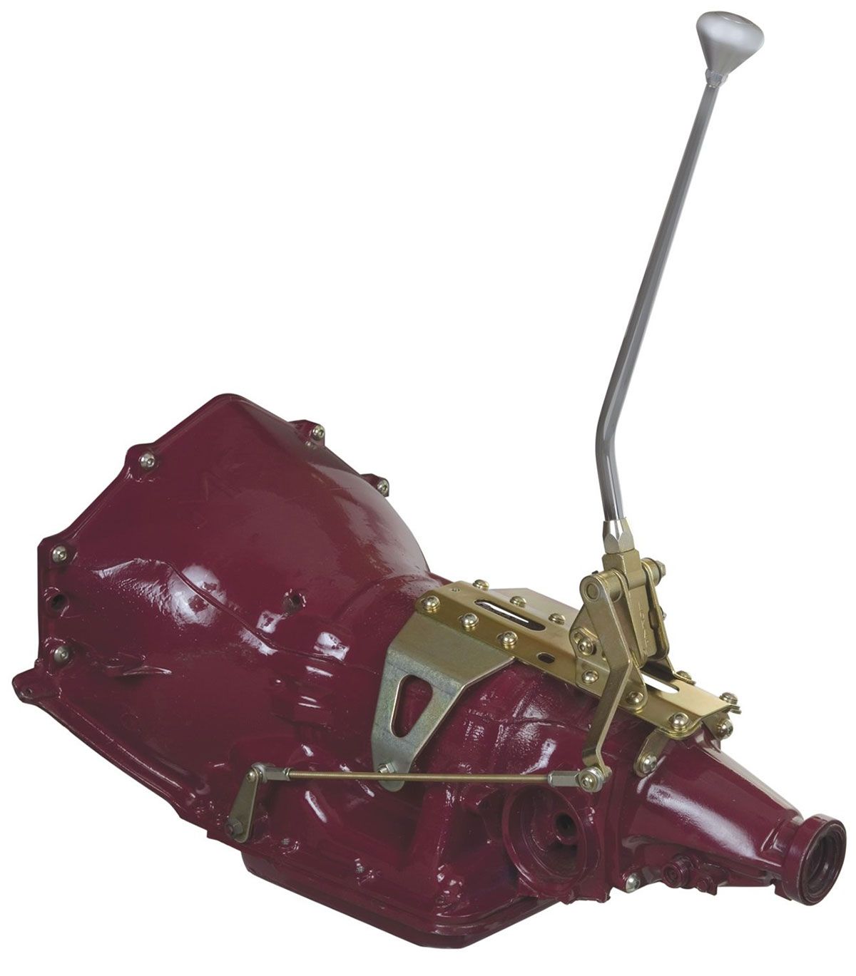 LOKAR Single Bend Suit GM 4L60E Lokar 23" Trans Mount Automatic Gear Stick with Billet Aluminium Mushroom Gear Knob LK SR