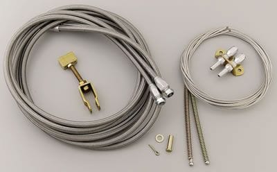 LOKAR Stainless Steel Housing Lokar Universal Hand Brake Cables LK-EC-80FHT SR