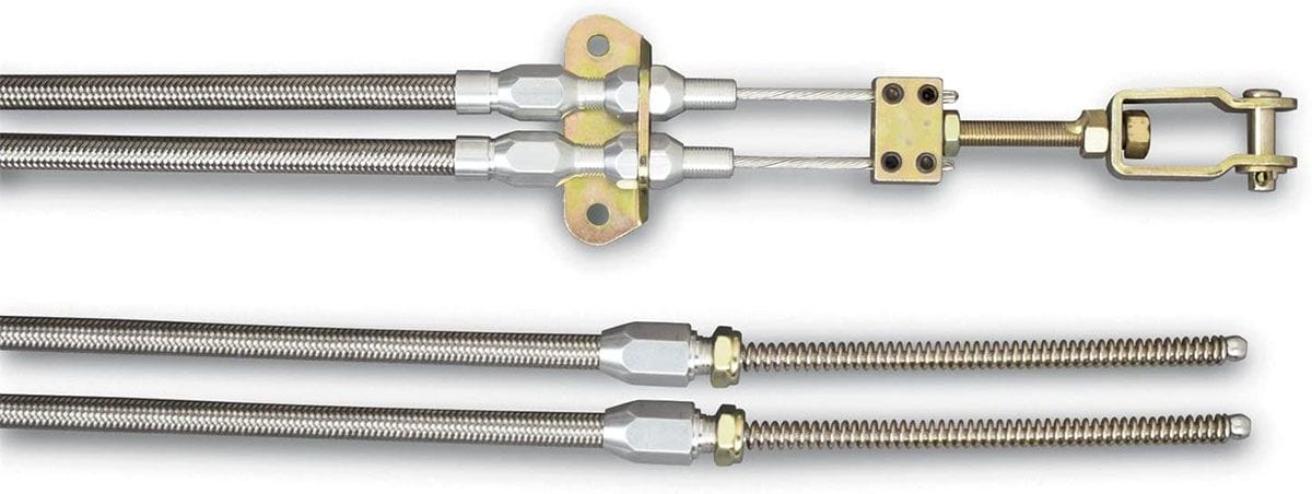 LOKAR Stainless Steel Housing Lokar Universal Hand Brake Cables LK-EC-80FHT SR