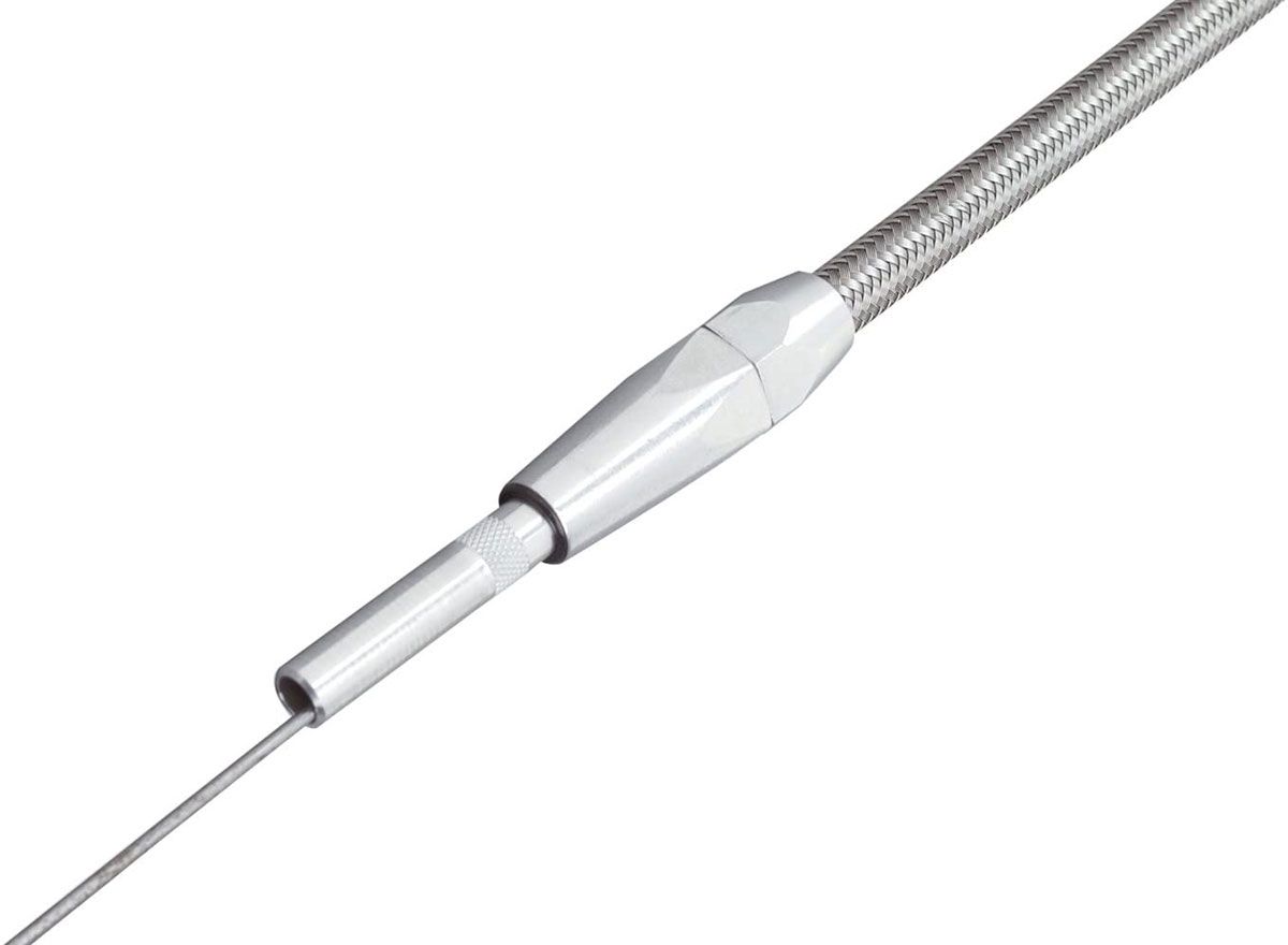 LOKAR Suit Ford 302 1986 - 1995 Lokar Braided Stainless Steel Flexible Engine Dipstick LK-ED-5004 SR