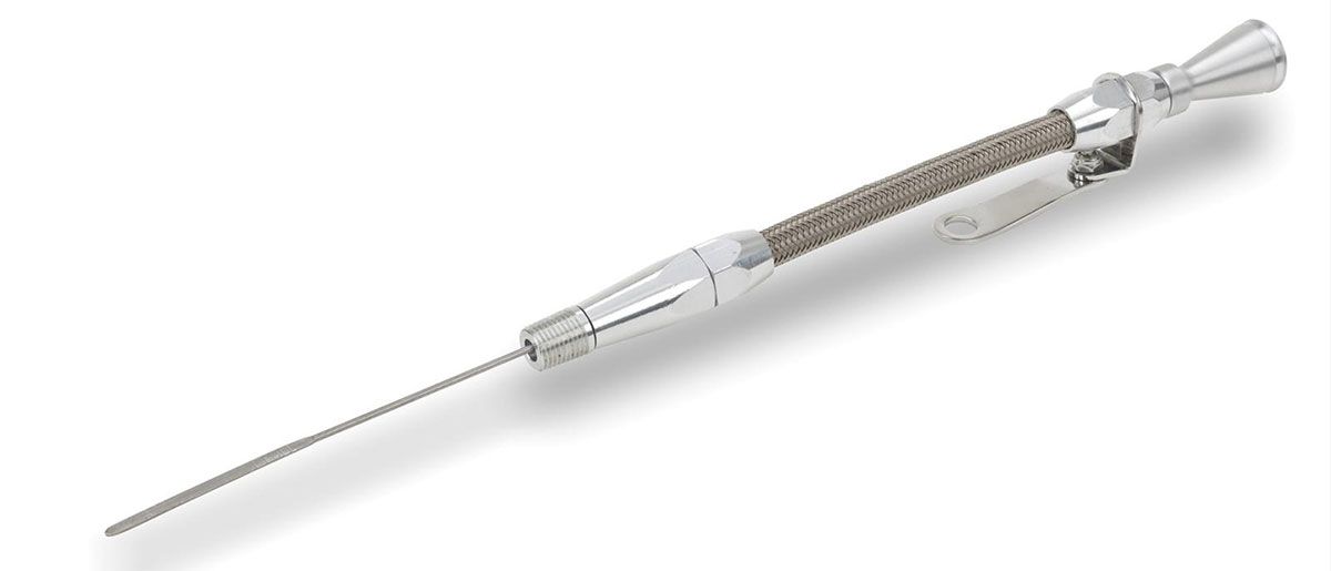 LOKAR Suit Ford Flathead V8 1937 - 1953 Lokar Braided Stainless Steel Flexible Engine Dipstick LK-ED-5016 SR