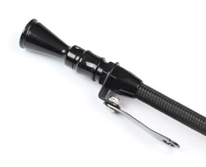 Lokar Anchor-Tight Lock Flex Engine Dipstick, Black LK-X1220017