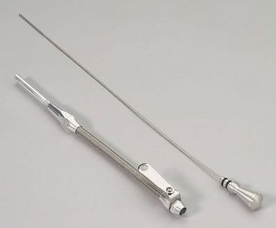 LOKAR Suit Small Block Chevy GM Vortec/Ramjet Lokar Braided Stainless Steel Flexible Engine Dipstick LK-ED-5009 SR