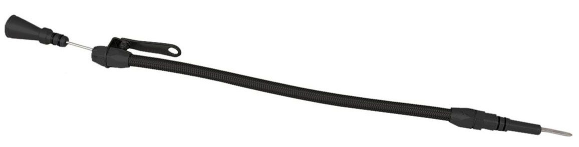 LOKAR Suit Small Block Chevy Pre 1979 Lokar Flexible Engine Dipstick Black Stainless Steel Housing LK-XED-5002 SR