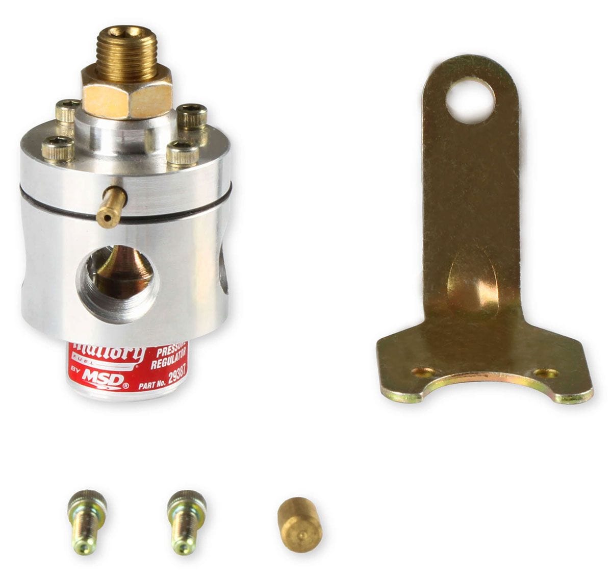 MALLORY Mallory Mallory Billet 3 Port Carburettor Fuel Regulator MSD29387 SR