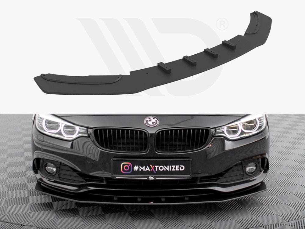 Maxton Design Black Street PRO Front Splitter BMW 4 Gran Coupe F36 Maxton Design SR