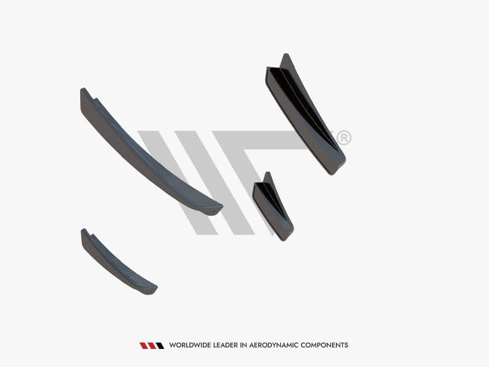 Maxton Design Carbon Fiber Front Bumper Wings (Canards) BMW 1 F40 M-Pack / M135i Maxton Design SR