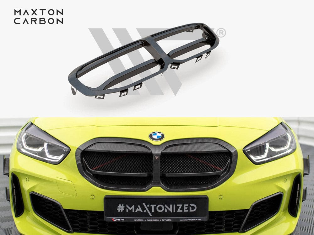 Maxton Design Carbon Fiber Front Grill BMW 1 F40 M-Pack / M135i Maxton Design SR