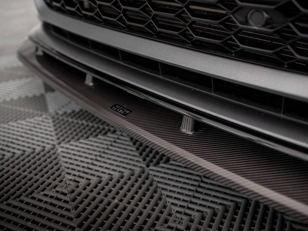 Maxton Design Carbon Fiber Front Splitter Audi RS6 C8 / RS7 C8 Maxton Design SR