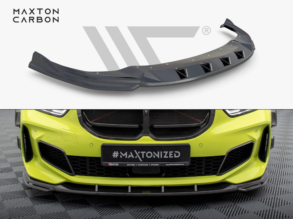 Maxton Design Carbon Fiber Front Splitter BMW 1 F40 M-Pack / M135i Maxton Design SR