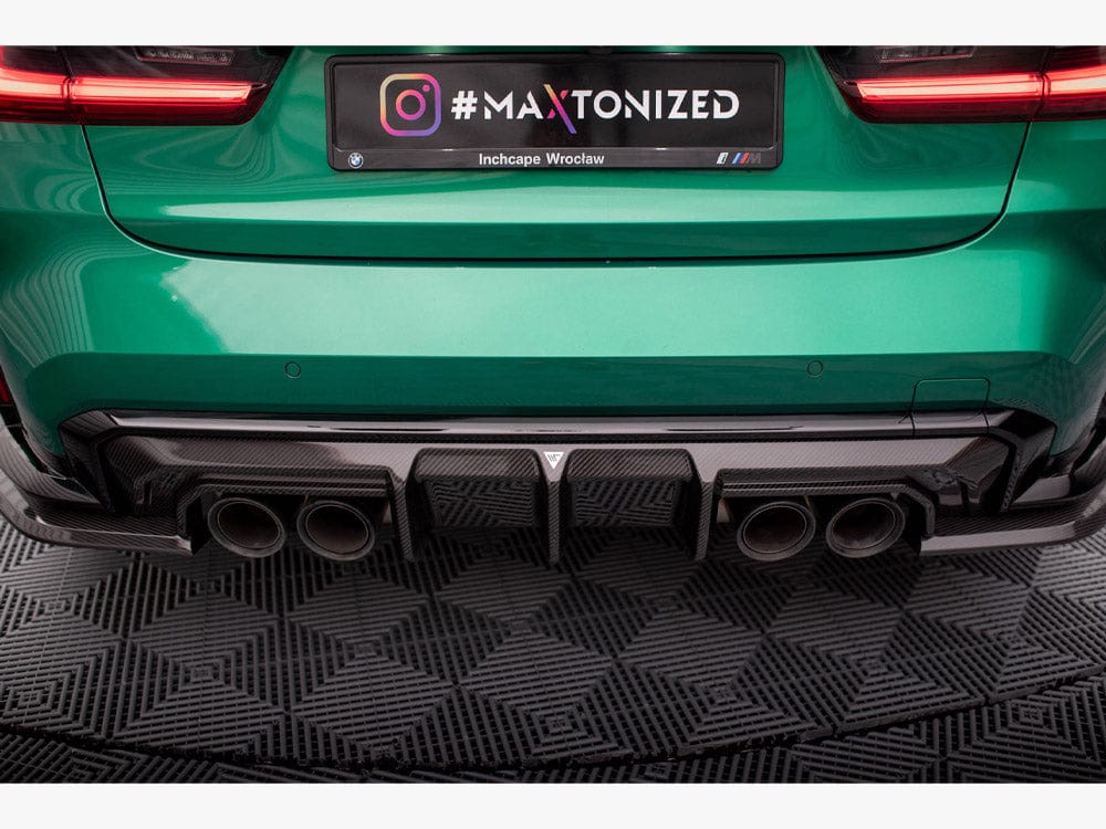 Maxton Design Carbon Fiber Rear Diffuser BMW M4 G82 / M3 G80 Maxton Design SR