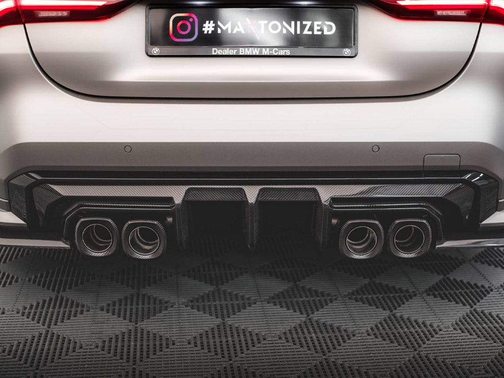 Maxton Design Carbon Fiber Rear Diffuser BMW M4 G82 / M3 G80 Maxton Design SR