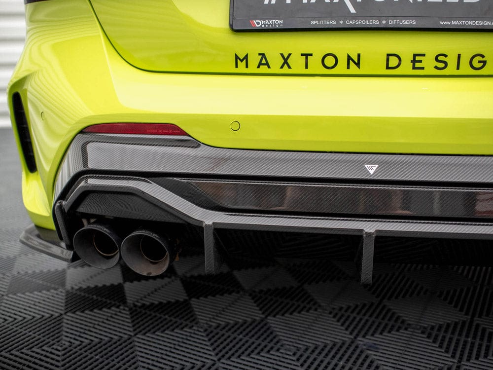 Maxton Design Carbon Fiber Rear Diffuser V.1 + Milltek Sport Exhaust BMW 1 F40 M-Pack / M135i Maxton Design SR