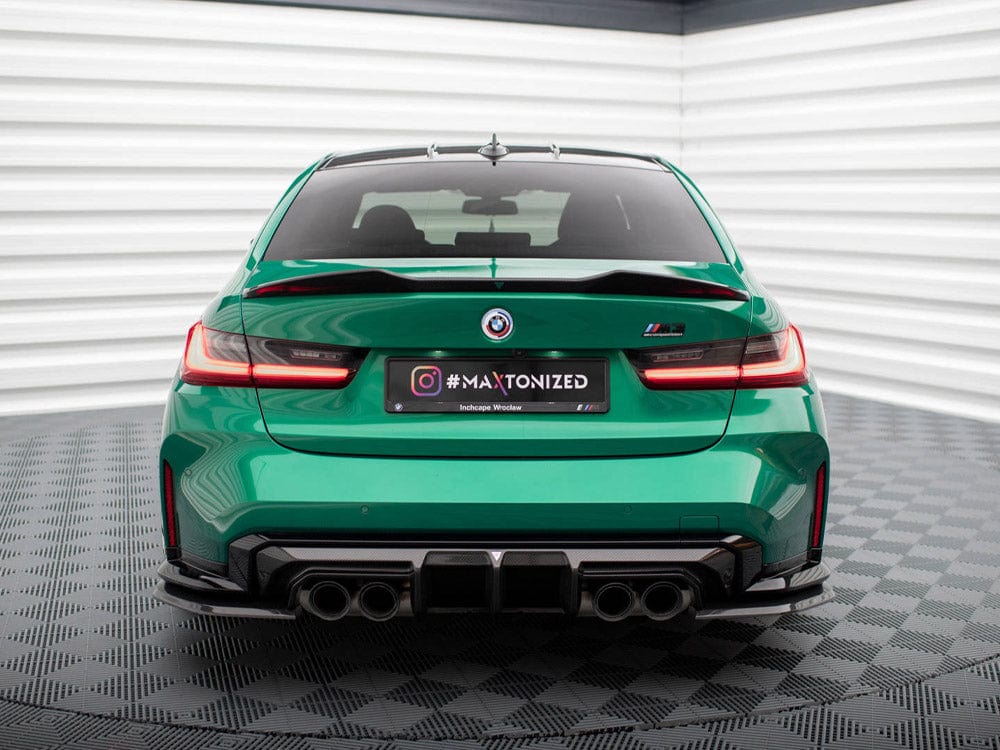 Maxton Design Carbon Fiber Rear Side Splitters BMW M3 G80 Maxton Design SR