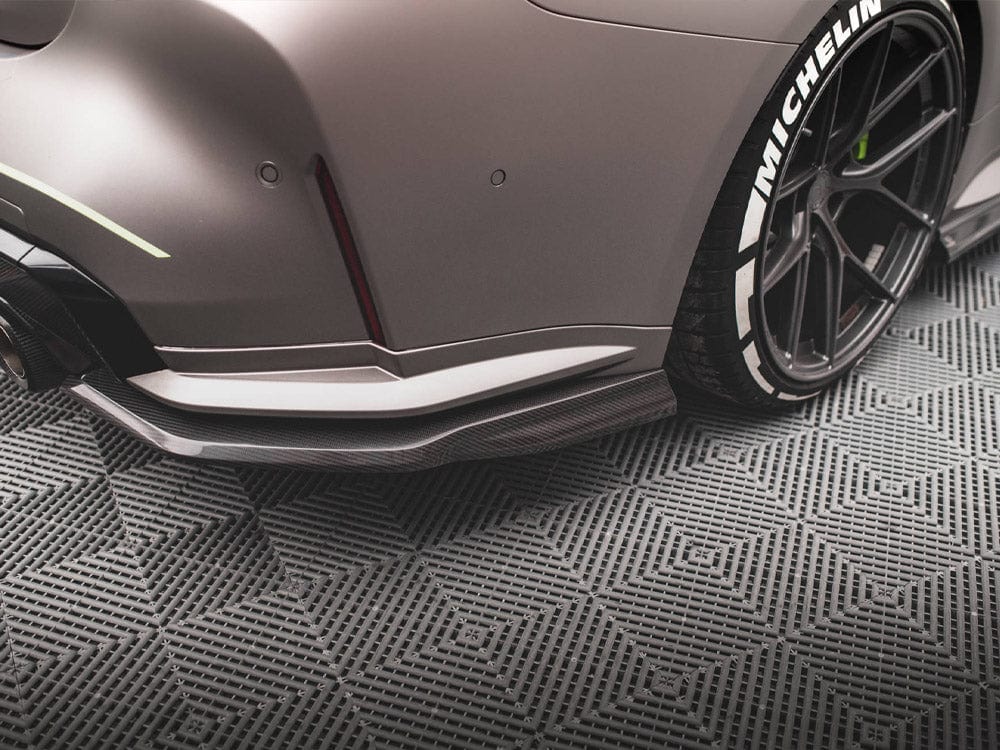 Maxton Design Carbon Fiber Rear Side Splitters BMW M4 G82 Maxton Design SR