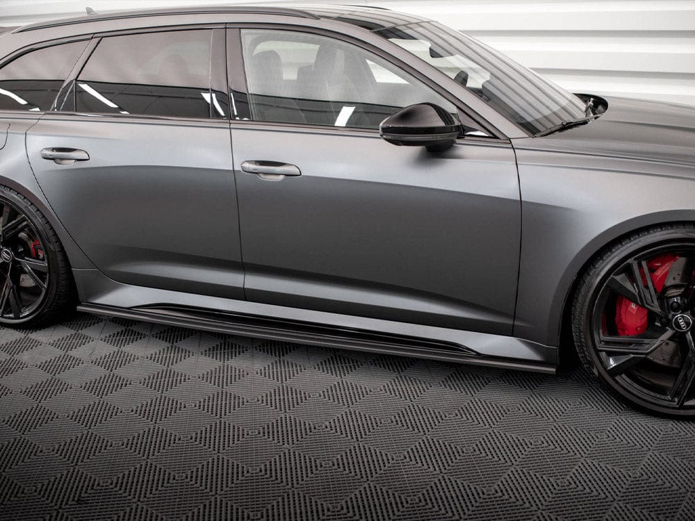 Maxton Design Carbon Fiber Side Skirts Audi RS6 C8 / RS7 C8 Maxton Design SR